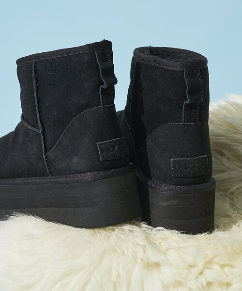 限定展開 UGG/アグ W CLASSIC MINI PLATFORM/クラシックミニ