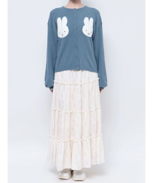 merry jenny（メリージェニー）の「miffyニットカーディガン