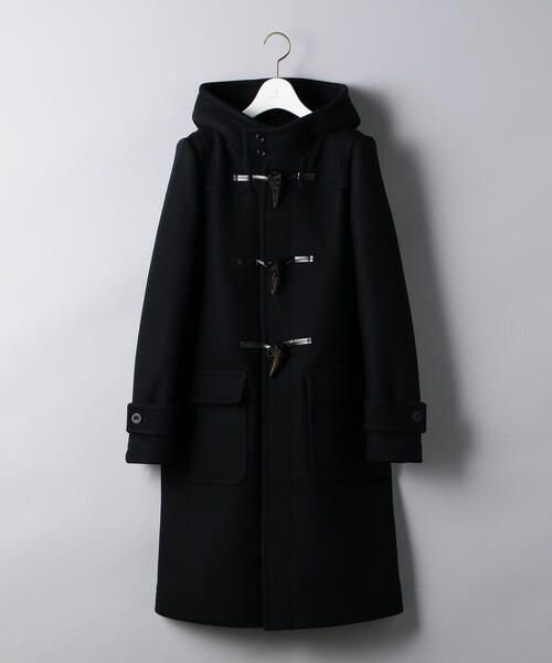 HYKE（ハイク）の「＜HYKE（ハイク）＞ ダッフルコートNAVY ②
