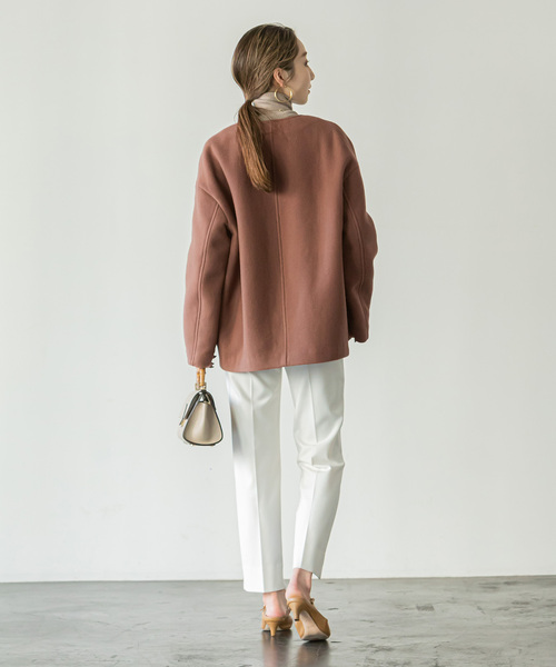 Noble（ノーブル）の「《追加》MTRカラーレスジップショートコート