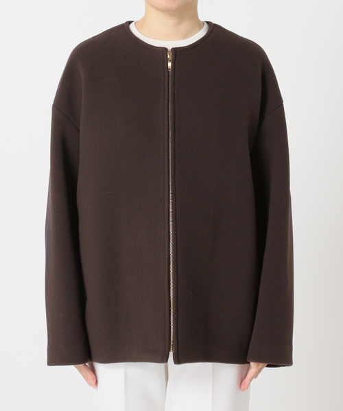 Noble（ノーブル）の「《追加》MTRカラーレスジップショートコート