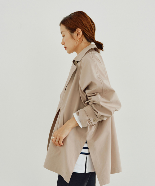 IENA（イエナ）の「Peポプリンオーバーショートコート（その他アウター