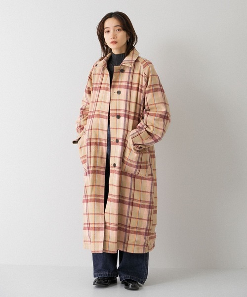 KBF（ケイビーエフ）の「リバーシブルバルカラーコート（ステンカラー