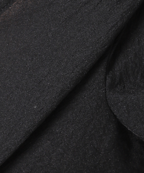 セール】《追加》【洗える】シアーノイズジャガードブラウス（シャツ