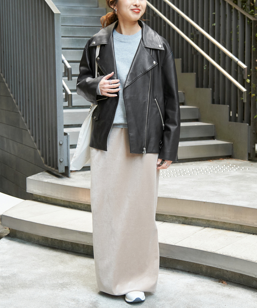 Spick & Span（スピックアンドスパン）の「レザーライダースジャケット