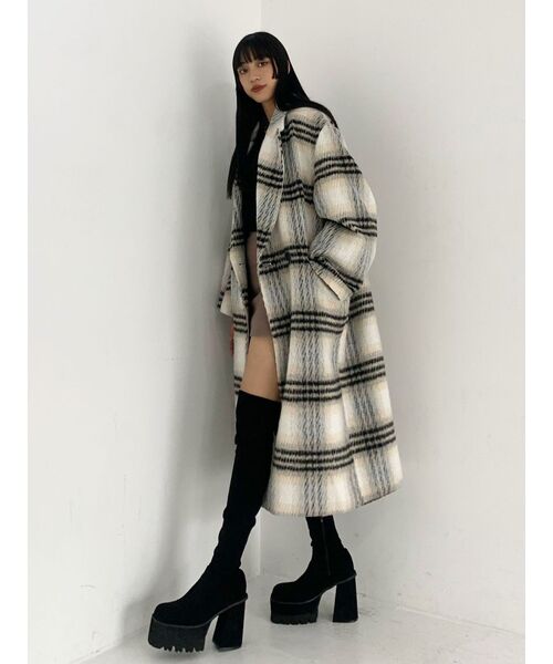 EMODA（エモダ）の「スクエアタンクロングブーツ（ブーツ）」 - WEAR