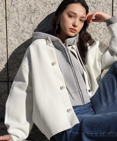 Rirandture（リランドチュール）の「パール釦コーディガン（ニット