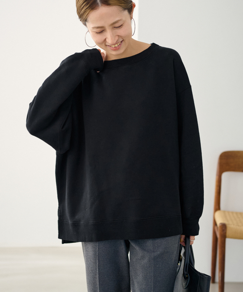 FRAMeWORK（フレームワーク）の「ボートネックワイドスウェット