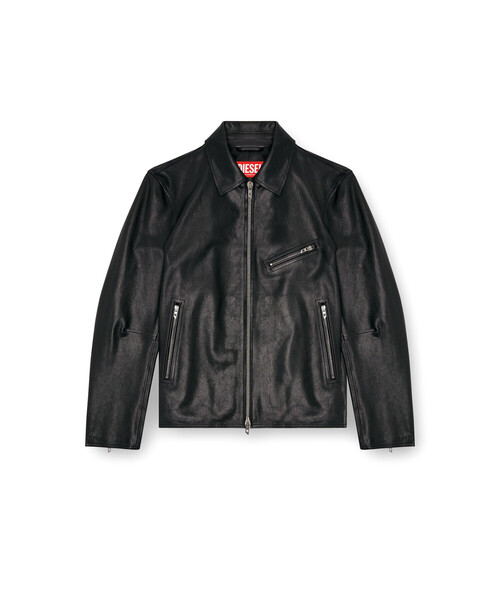 セール】メンズ レザージャケット L-KORN-A（ライダースジャケット