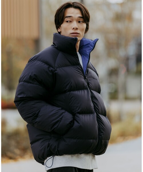 セール】【別注】＜Marmot＞GLR リバーシブル ダウンジャケット