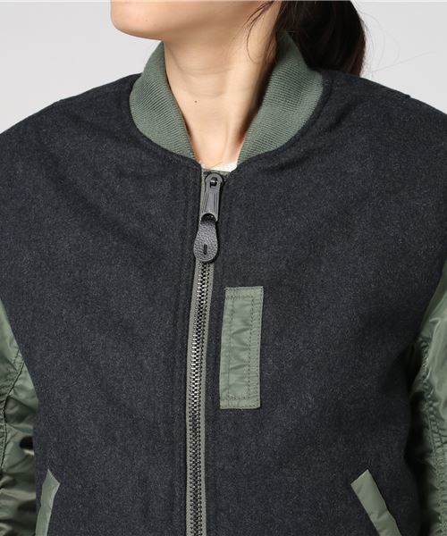 schott（ショット）の「Schott 【MA-1GRIZZLY】リバーシブルMA-1