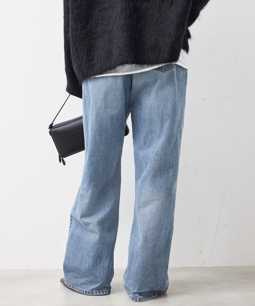 Deuxieme Classe（ドゥーズィエムクラス）の「追加タックバギーデニム