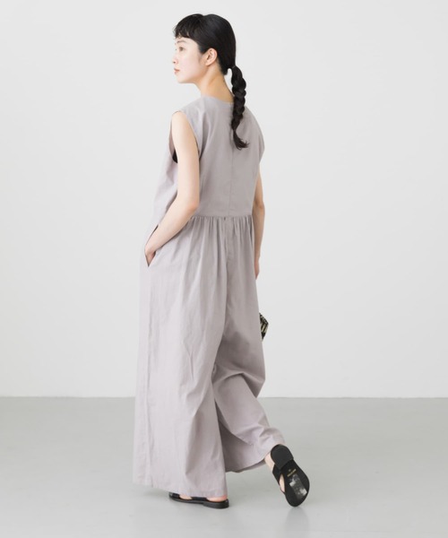 かぐれ（カグレ）の「ギャザーオールインワン（サロペット