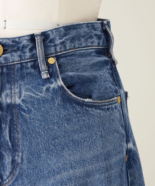 別注】＜upper hights for conte＞ デニムワイドパンツ DEUX②（デニム