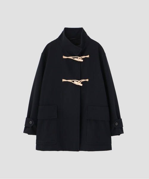 LIGHT FLANNEL WOOL COAT（ダッフルコート）｜MARGARET HOWELL