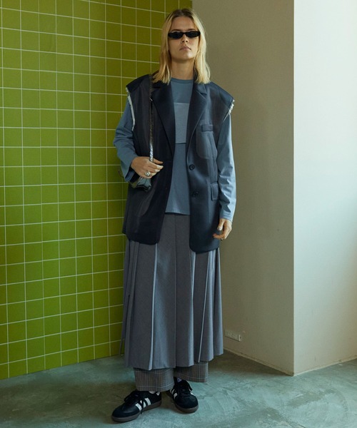 セール】See-through Gilet/シースルージレ【MAISON SPECIAL/メゾン