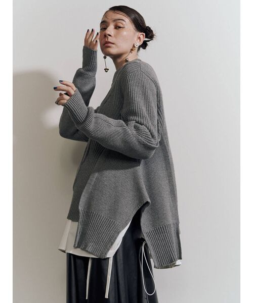 UN3D.（アンスリード）の「ケーブルボリュームニット（ニット/セーター