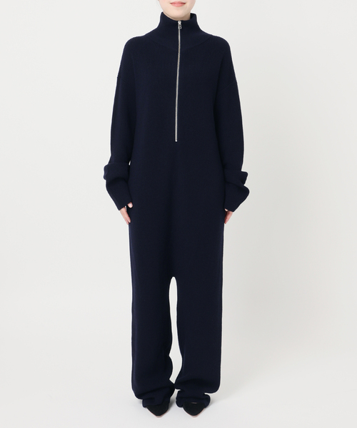 AP STUDIO（エーピーストゥディオ）の「ハーフジップニットジャンプ