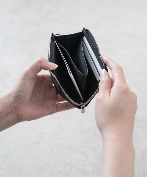 Dyneema Leather COMPACT ZIP WALLET / 超軽量ダイニーマレザー