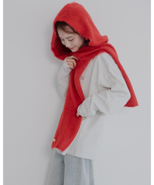 JUMELLE（ジュメロ）の「モヘアフードマフラー（マフラー）」 - WEAR
