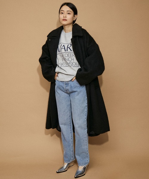 ADAM ET ROPE'（アダムエロペ）の「【WEB限定】ステンカラーシャギー