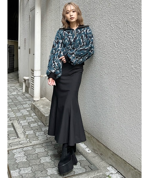 セール】マルチヤーンハーフジップニット（ニット/セーター）｜MURUA