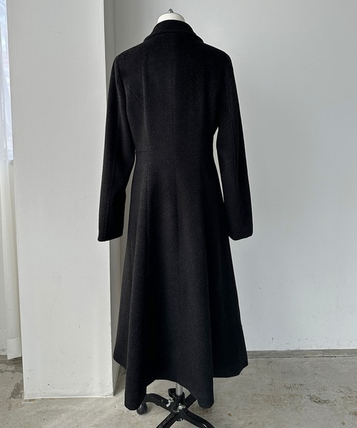 セール】ウエストシェイプフレアチェスターコート（チェスターコート