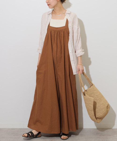 追加》ギャザーサロペット（サロペット/オーバーオール）｜JOURNAL