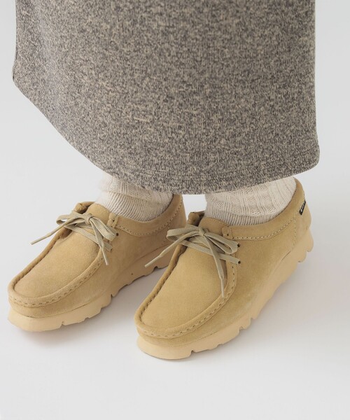 セール】Clarks / Wallabee GORE-TEX(R)（約23.5～24.5cm）（モカシン