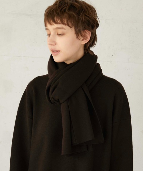 LA PEAU DE GEM】antipilling muffler/アンチピリングマフラー