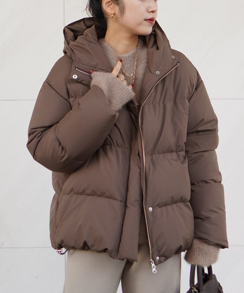 EVERYDAY I LIKE.（エヴリディアイライク）の「フードダウンジャケット