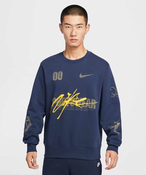 セール】ナイキ スポーツウェア クラブ フリース クルーネック