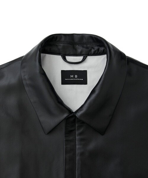 STUDIOUS（ステュディオス）の「【MB別注】WATER REPELLENT LEATHER