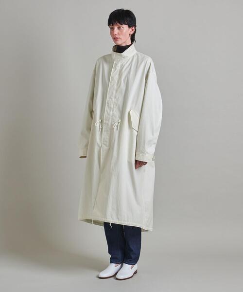 LOEFF（ロエフ）の「＜LOEFF＞スタンドカラー ミリタリーコート