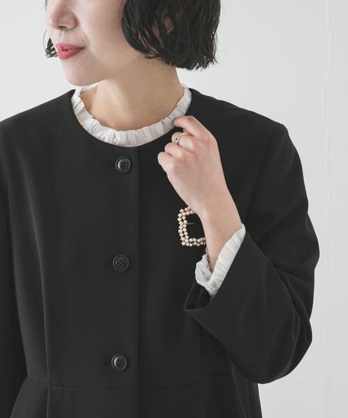 フリルデザインシアーカットソー（Tシャツ/カットソー）｜URBAN