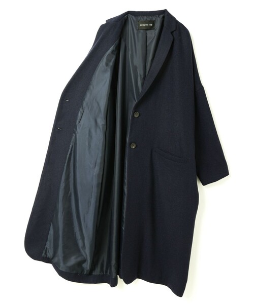 mizuiroind（ミズイロインド）の「mizuiro ind ワイドテーラードコート