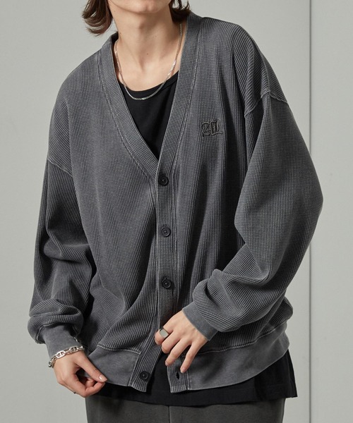 セール】【Alfred Alex】ヴィンテージスノーウォッシュ加工ワン