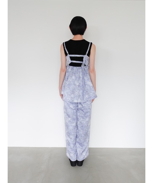 sahara（サハラ）の「Flower Jacquard Camisole/フラワージャガード