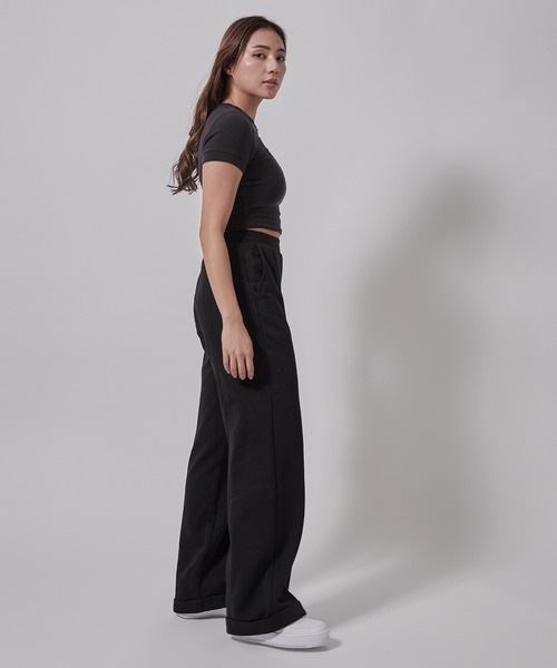 Alo Yoga（アロヨガ）の「【alo】ハイウエストトラウザーワイドレッグ