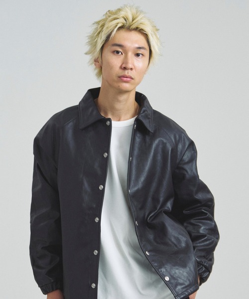 SCHOTT-LEATHER COACH JACKET（ライダースジャケット）｜schott