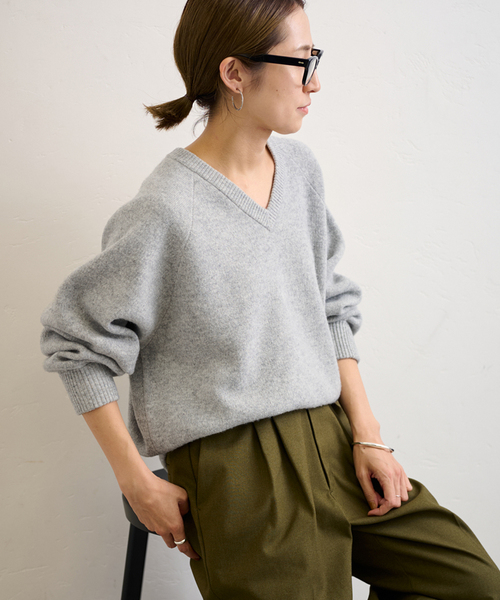 セール】≪追加≫AQUA Vネックプルオーバー2（ニット/セーター