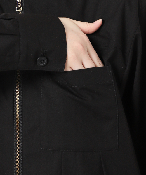 B.C STOCK（ベーセーストック）の「ファスナー開きジャンプスーツ