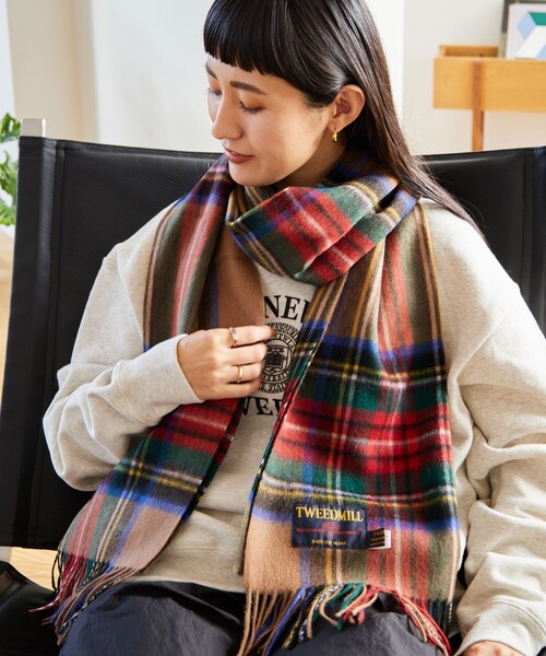 Aresense（アーセンス）の「TWEEDMILL/ツイードミル Lambs wool 48*190