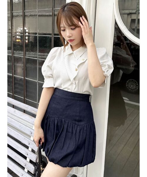 dazzlin（ダズリン）の「マルチボタンデザインブラウス（シャツ