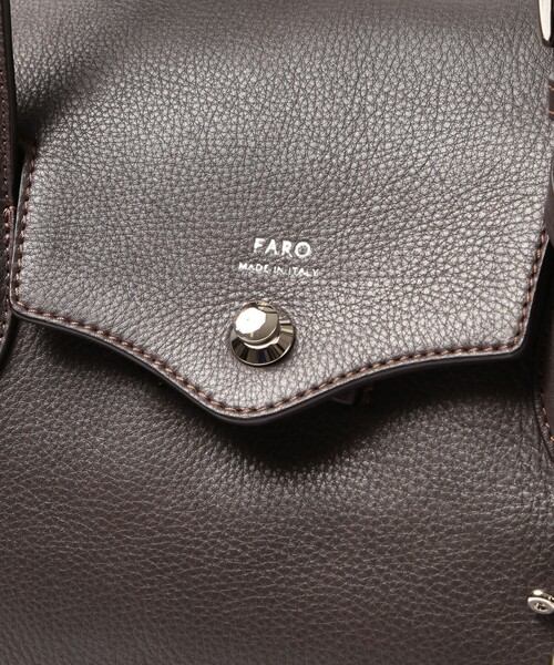 FARO（ファーロ）の「FARO × BEAMS F / 別注 FRATELLI レザー フラップ