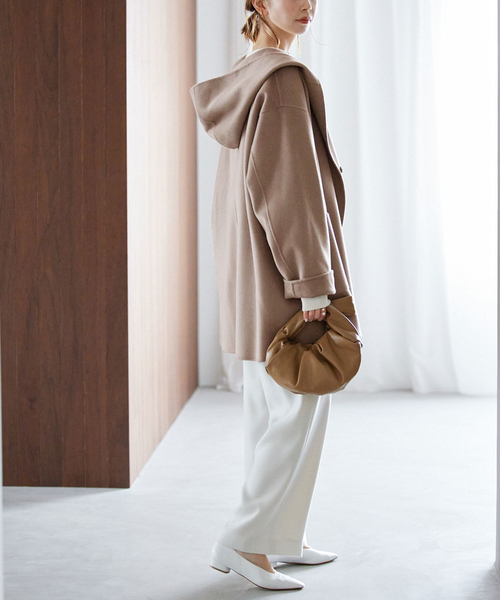 SLOBE IENA（スローブイエナ）の「HAMILTONダブルフェイスフードコート