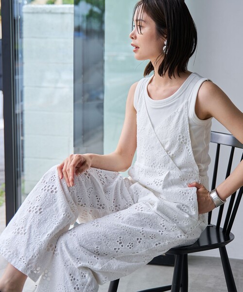 RONEL】レースオールインワン（つなぎ/オールインワン）｜coen