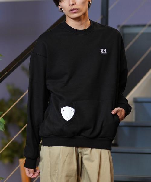 セール】POLER/ポーラー スウェットトレーナー カンガルーポケット