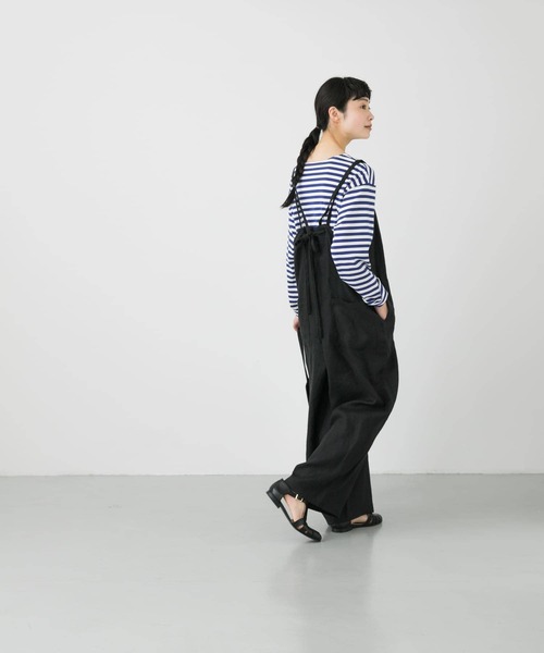 かぐれ（カグレ）の「リネンサロペット（サロペット/オーバーオール