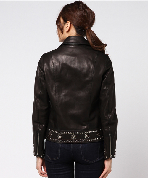 HYSTERIC GLAMOUR（ヒステリックグラマー）の「ゴートレザー スタッズ